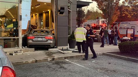 Jaguar car crashes into Starbucks in Wellesley: Police